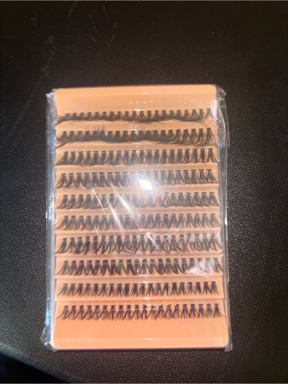 Eyelash clusters